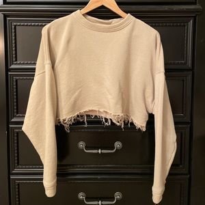 PacSun LA Hearts Cropped Sweatshirt
